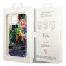 Guess GUHCP14MLFLSB iPhone 14 Plus / 15 Plus 6.7" niebieski/blue hardcase Flower Liquid Glitter na NearMe.pl