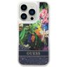 Guess GUHCP14XLFLSB iPhone 14 Pro Max6,7" niebieski/blue hardcase Flower Liquid Glitter na NearMe.pl