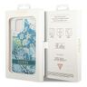 Guess GUHCP14SLFLSN iPhone 14 / 15 / 13 6.1" zielony/green hardcase Flower Liquid Glitter na NearMe.pl