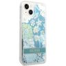 Guess GUHCP14MLFLSN iPhone 14 Plus / 15 Plus 6.7" zielony/green hardcase Flower Liquid Glitter na NearMe.pl