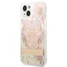 Guess GUHCP14MLFLSD iPhone 14 Plus / 15 Plus 6.7" złoty/gold hardcase Paisley Liquid Glitter na NearMe.pl