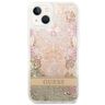 Guess GUHCP14MLFLSD iPhone 14 Plus / 15 Plus 6.7" złoty/gold hardcase Paisley Liquid Glitter na NearMe.pl