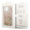 Guess GUHCP14MLFLSD iPhone 14 Plus / 15 Plus 6.7" złoty/gold hardcase Paisley Liquid Glitter na NearMe.pl