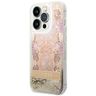 Guess GUHCP14LLFLSD iPhone 14 Pro6,1" złoty/gold hardcase Paisley Liquid Glitter na NearMe.pl