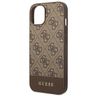 Guess GUHCP14SG4GLBR iPhone 14 / 15 / 136.1" brązowy/brown hard case 4G Stripe Collection na NearMe.pl
