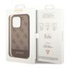 Guess GUHCP14LG4GLBR iPhone 14 Pro6,1" brązowy/brown hard case 4G Stripe Collection na NearMe.pl