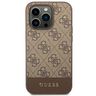 Guess GUHCP14XG4GLBR iPhone 14 Pro Max6,7" brązowy/brown hard case 4G Stripe Collection na NearMe.pl
