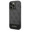 Guess GUHCP14LG4GLGR iPhone 14 Pro 6,1" szary/grey hard case 4G Stripe Collection na NearMe.pl