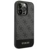 Guess GUHCP14LG4GLGR iPhone 14 Pro 6,1" szary/grey hard case 4G Stripe Collection na NearMe.pl