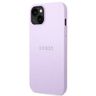 Guess GUHCP14SPSASBPU iPhone 14 / 15 /13 6.1" fioletowy/purple Saffiano Strap na NearMe.pl