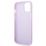 Guess GUHCP14SPSASBPU iPhone 14 / 15 /13 6.1" fioletowy/purple Saffiano Strap na NearMe.pl