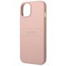 Guess GUHCP14SPSASBPI iPhone 14 / 15 /13 6.1" różowy/pink Saffiano Strap na NearMe.pl