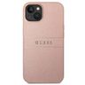 Guess GUHCP14MPSASBPI iPhone 14 Plus / 15 Plus 6.7" różowy/pink Saffiano Strap na NearMe.pl