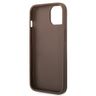 Guess GUHCP14S4GMGBR iPhone 14 / 15 / 136.1" brązowy/brown hardcase 4G Big Metal Logo na NearMe.pl