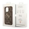 Guess GUHCP14L4GMGBR iPhone 14 Pro 6,1" brązowy/brown hardcase 4G Big Metal Logo na NearMe.pl