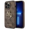 Guess GUHCP14X4GMGBR iPhone 14 Pro Max 6,7" brązowy/brown hardcase 4G Big Metal Logo na NearMe.pl