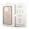 Guess GUHCP14L4GMGPI iPhone 14 Pro 6,1" różowy/pink hardcase 4G Big Metal Logo na NearMe.pl