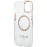 Guess GUHMP14MHTRMD iPhone 14 Plus / 15 Plus 6.7" złoty/gold hard case Metal Outline Magsafe na NearMe.pl