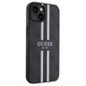 Guess GUHMP15SP4RPSK iPhone 15 / 14 / 13 6.1" czarny/black hardcase 4G Printed Stripes MagSafe na NearMe.pl
