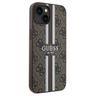 Guess GUHMP15SP4RPSW iPhone 15 / 14 / 13 6.1" brązowy/brown hardcase 4G Printed Stripes MagSafe na NearMe.pl