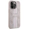Guess GUHMP15LP4RPSP iPhone 15 Pro 6.1" różowy/pink hardcase 4G Printed Stripes MagSafe na NearMe.pl