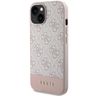 Guess GUHCP15SG4GLPI iPhone 15 / 14 / 13 6.1" różowy/pink hardcase 4G Stripe Collection na NearMe.pl