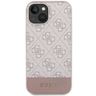 Guess GUHCP15SG4GLPI iPhone 15 / 14 / 13 6.1" różowy/pink hardcase 4G Stripe Collection na NearMe.pl