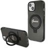 Guess GUHMP13MHRSGSK iPhone 13 / 14 / 15 6.1" czarny/black hardcase Ring Stand Script Glitter MagSafe na NearMe.pl
