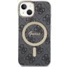 Guess GUHMP15MH4STK iPhone 15 Plus/ 14 Plus 6.7" czarny/black hardcase 4G MagSafe na NearMe.pl