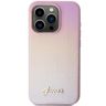 Guess GUHCP14XPSAIRSP iPhone 14 Pro Max 6.7" różowy/pink hardcase Saffiano Iridescent Script na NearMe.pl