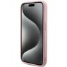 Guess GUHCP14XPSAIRSP iPhone 14 Pro Max 6.7" różowy/pink hardcase Saffiano Iridescent Script na NearMe.pl
