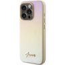 Guess GUHCP14LPSAIRSD iPhone 14 Pro 6.1" złoty/gold hardcase Saffiano Iridescent Script na NearMe.pl