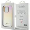 Guess GUHCP14LPSAIRSD iPhone 14 Pro 6.1" złoty/gold hardcase Saffiano Iridescent Script na NearMe.pl