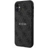 Guess GUHMN61G4GFRK iPhone 11 6.1" / Xr czarny/black hardcase 4G Collection Leather Metal Logo MagSafe na NearMe.pl