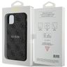 Guess GUHMN61G4GFRK iPhone 11 6.1" / Xr czarny/black hardcase 4G Collection Leather Metal Logo MagSafe na NearMe.pl