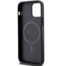 Guess GUHMP12MG4GFRK iPhone 12/12 Pro 6.1" czarny/black hardcase 4G Collection Leather Metal Logo MagSafe na NearMe.pl