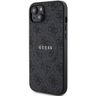 Guess GUHMP14SG4GFRK iPhone 14 / 15 / 13 6.1" czarny/black hardcase 4G Collection Leather Metal Logo MagSafe na NearMe.pl