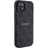 Guess GUHMP14SG4GFRK iPhone 14 / 15 / 13 6.1" czarny/black hardcase 4G Collection Leather Metal Logo MagSafe na NearMe.pl