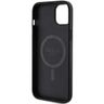 Guess GUHMP14SG4GFRK iPhone 14 / 15 / 13 6.1" czarny/black hardcase 4G Collection Leather Metal Logo MagSafe na NearMe.pl