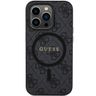 Guess GUHMP14LG4GFRK iPhone 14 Pro 6.1" czarny/black hardcase 4G Collection Leather Metal Logo MagSafe na NearMe.pl