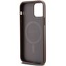 Guess GUHMP12MG4GFRW iPhone 12/12 Pro 6.1" brązowy/brown hardcase 4G Collection Leather Metal Logo MagSafe na NearMe.pl