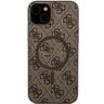 Guess GUHMP14SG4GFRW iPhone 14 / 15 / 13 6.1" brązowy/brown hardcase 4G Collection Leather Metal Logo MagSafe na NearMe.pl