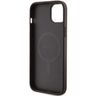 Guess GUHMP14SG4GFRW iPhone 14 / 15 / 13 6.1" brązowy/brown hardcase 4G Collection Leather Metal Logo MagSafe na NearMe.pl