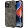 Guess GUHMP14LG4GFRW iPhone 14 Pro 6.1" brązowy/brown hardcase 4G Collection Leather Metal Logo MagSafe na NearMe.pl