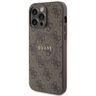 Guess GUHMP14LG4GFRW iPhone 14 Pro 6.1" brązowy/brown hardcase 4G Collection Leather Metal Logo MagSafe na NearMe.pl