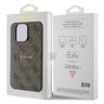 Guess GUHMP14XG4GFRW iPhone 14 Pro Max 6.7" brązowy/brown hardcase 4G Collection Leather Metal Logo MagSafe na NearMe.pl