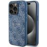 Guess GUHMP14LG4GFRB iPhone 14 Pro 6.1" niebieski/blue hardcase 4G Collection Leather Metal Logo MagSafe na NearMe.pl