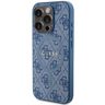 Guess GUHMP14LG4GFRB iPhone 14 Pro 6.1" niebieski/blue hardcase 4G Collection Leather Metal Logo MagSafe na NearMe.pl