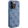 Guess GUHMP14XG4GFRB iPhone 14 Pro Max 6.7" niebieski/blue hardcase 4G Collection Leather Metal Logo MagSafe na NearMe.pl