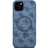 Guess GUHMP15SG4GFRB iPhone 15 / 14 / 13 6.1" niebieski/blue hardcase 4G Collection Leather Metal Logo MagSafe na NearMe.pl
